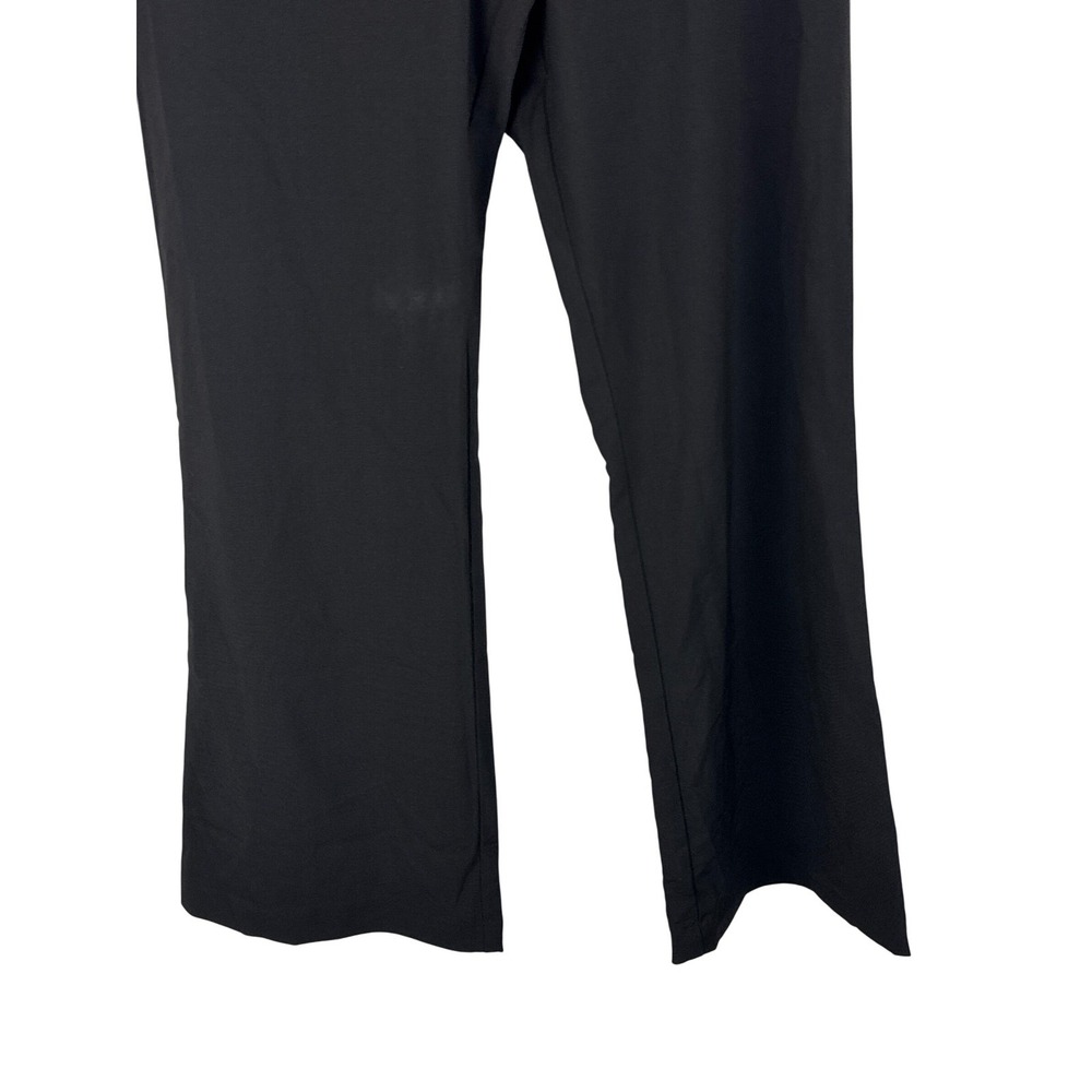 Bardot Black Wide Leg Pull On Pants Elastic Waist Women's Large - Picture 8 of 14